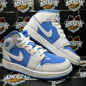 Jordan 1 Mid Legend Blue