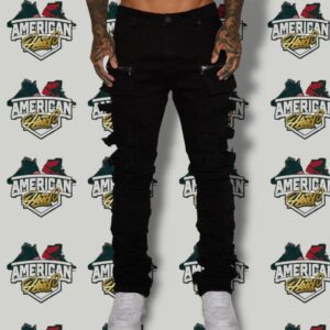 Jeans Fashion Nova Put You On Spray Painted Stacked