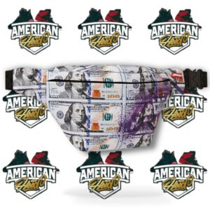 Crossbody Sprayground Money Plat Violet