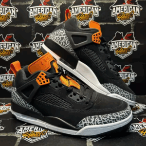 Jordan Spizike Low Black Orange