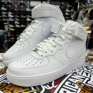 Nike Force 1 Mid Triple White