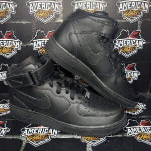 Nike Force 1 Mid Triple Black