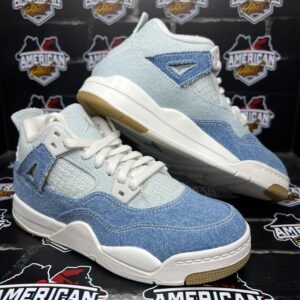 Jordan Retro 4 Sail Worm Blue