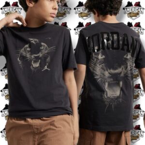 Polera Jordan Retro 3 Black Cat