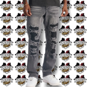 Straight Ripped Reality Jeans