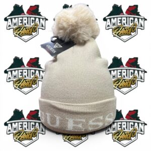 Beanie Guess Pom Pom