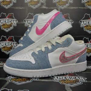Jordan 1 Low SE Denim Sequin