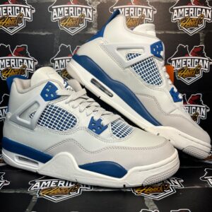 Jordan Retro 4 Military Blue Grade School