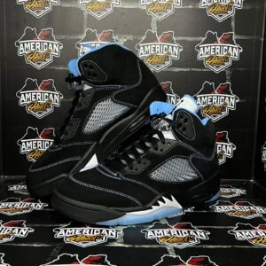 Jordan Retro 5 Black University Blue