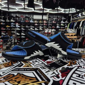 Slide Hydro Retro 5 Black University Blue