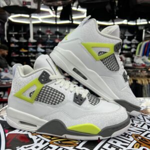 Retro Lemon Twist White Grey