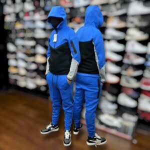 Conjunto Nike Tech Black And Blue